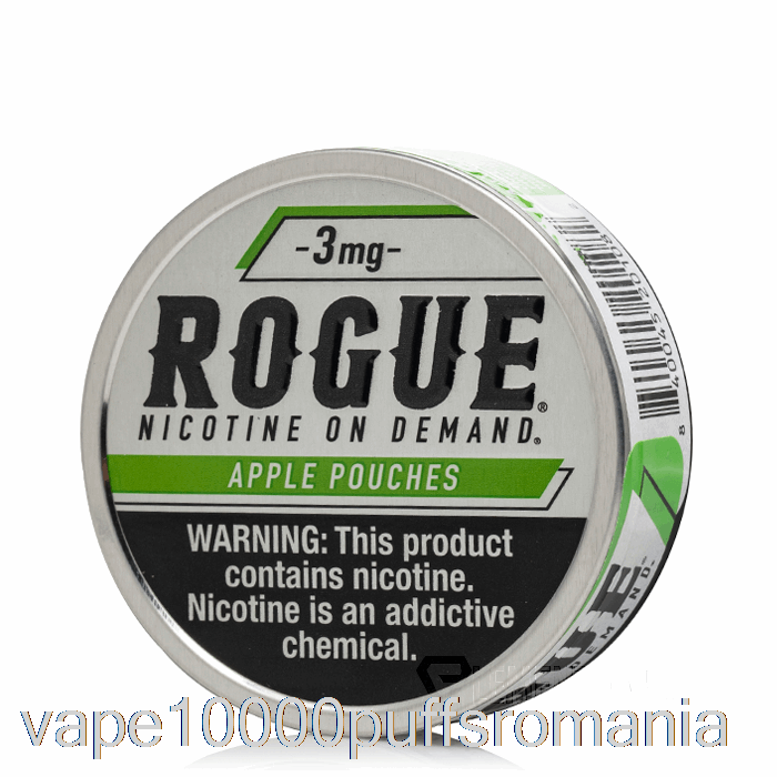 Vape Romania Rogue Pungi Cu Nicotina - Mere 3mg